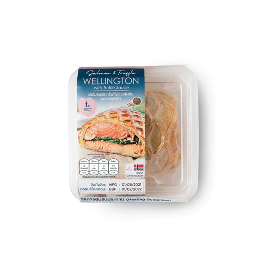 Frozen Baked Salmon Wellington with Truffle Sauce 255g