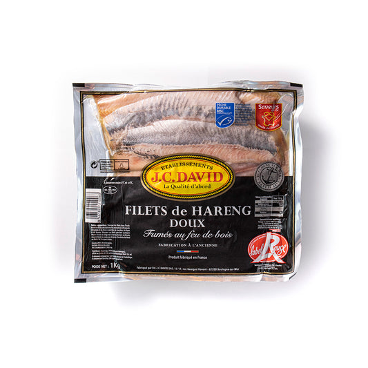 Smoked Herring Fillets (J.C.DAVID Brand) 1kg/pk