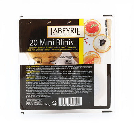 Labeyrie 20 Mini Blinis (168 gm/pack)